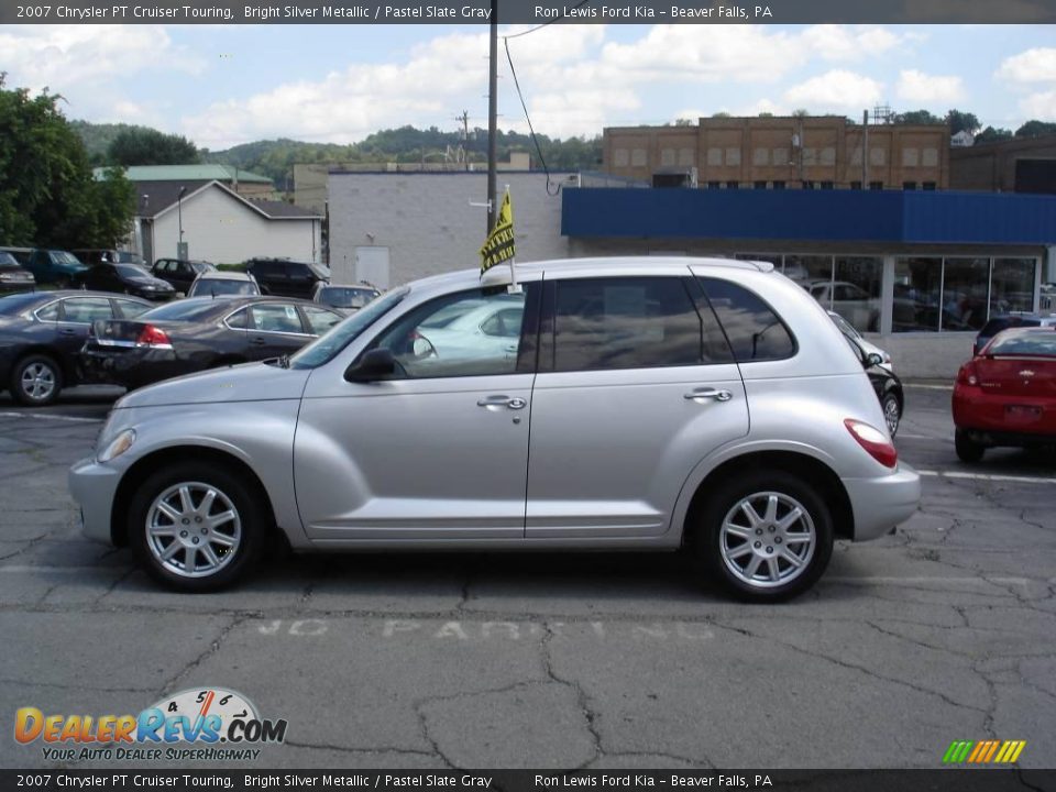 2007 Chrysler PT Cruiser Touring Bright Silver Metallic / Pastel Slate Gray Photo #5