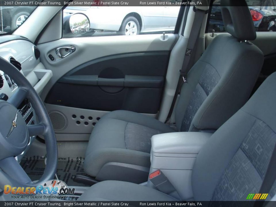 2007 Chrysler PT Cruiser Touring Bright Silver Metallic / Pastel Slate Gray Photo #8
