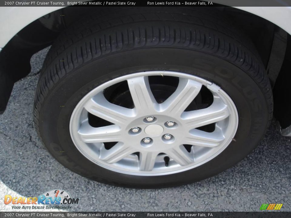 2007 Chrysler PT Cruiser Touring Bright Silver Metallic / Pastel Slate Gray Photo #20