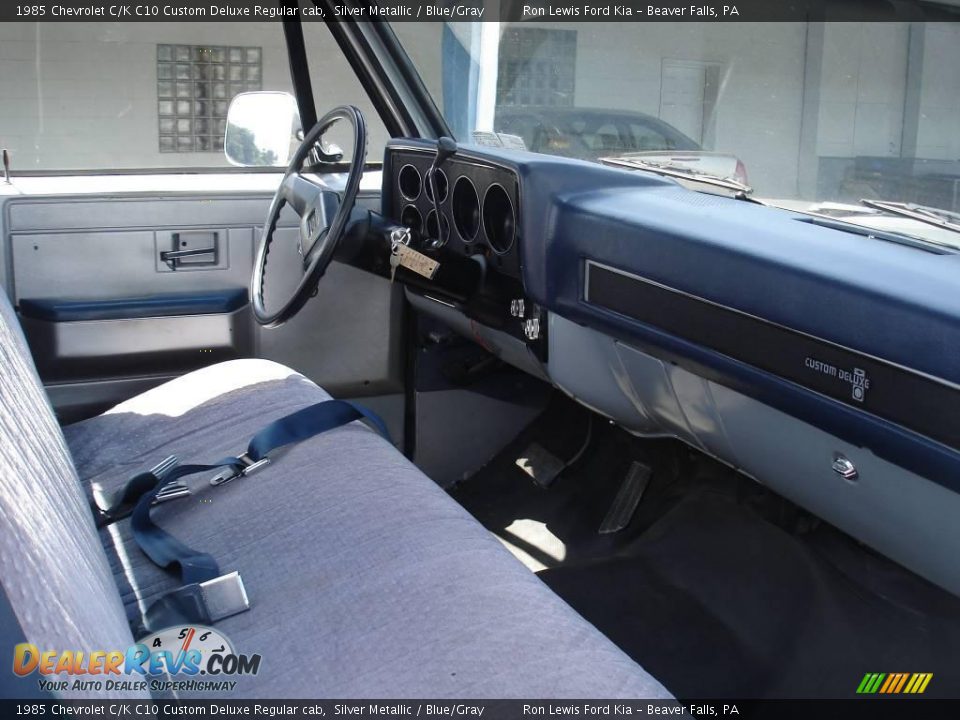 Front Seat of 1985 Chevrolet C/K C10 Custom Deluxe Regular cab Photo #18