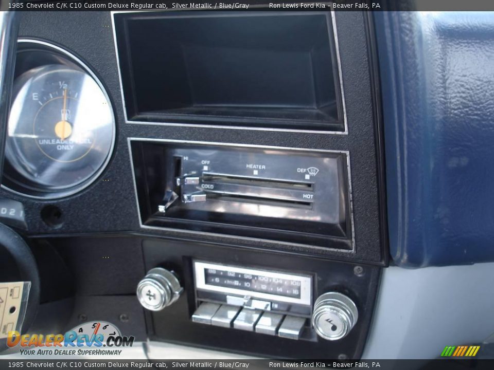 Controls of 1985 Chevrolet C/K C10 Custom Deluxe Regular cab Photo #21