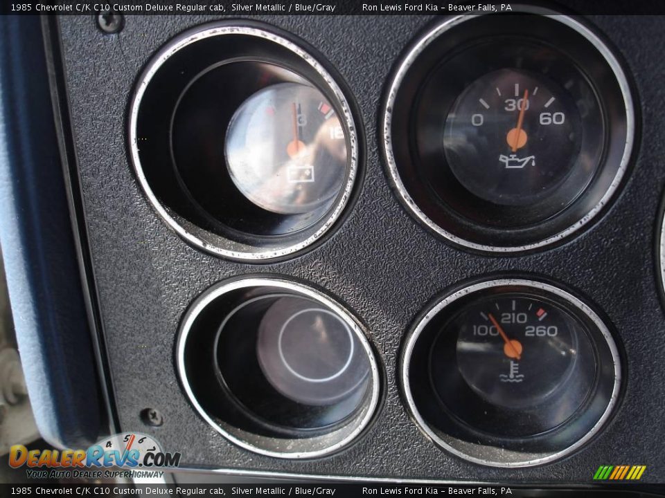 1985 Chevrolet C/K C10 Custom Deluxe Regular cab Gauges Photo #22