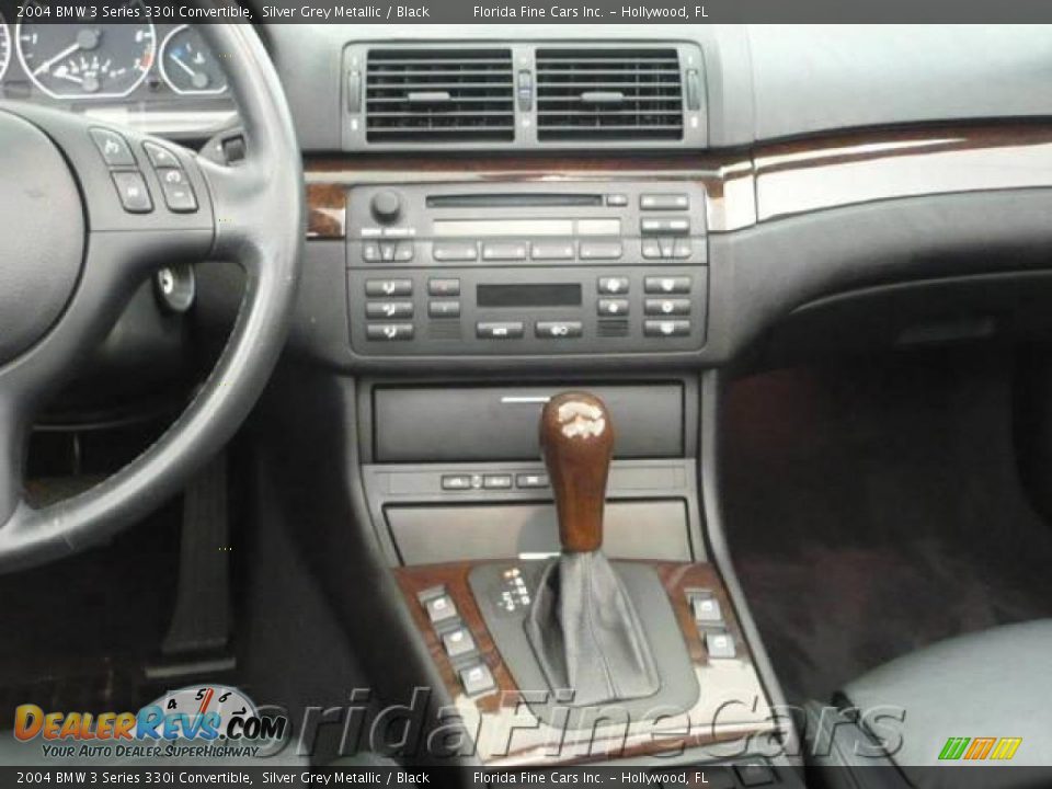 2004 BMW 3 Series 330i Convertible Silver Grey Metallic / Black Photo #18