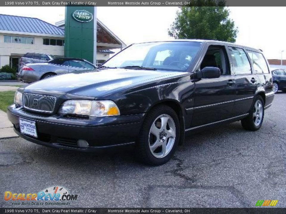 1998 Volvo V70 T5 Dark Gray Pearl Metallic / Gray Photo #1