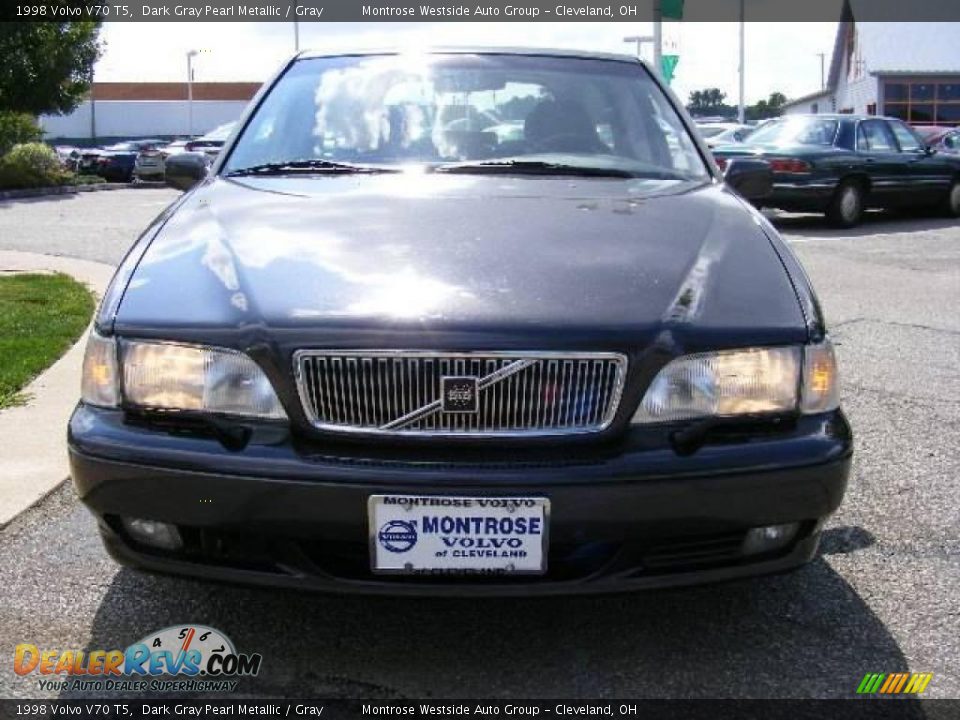1998 Volvo V70 T5 Dark Gray Pearl Metallic / Gray Photo #8