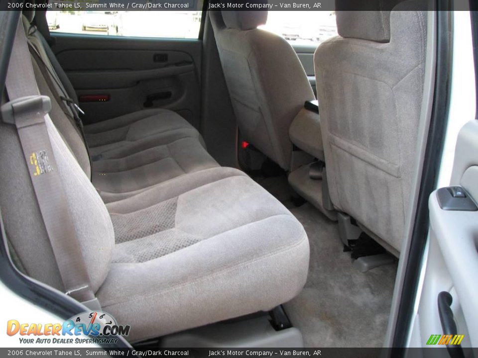 2006 Chevrolet Tahoe LS Summit White / Gray/Dark Charcoal Photo #9