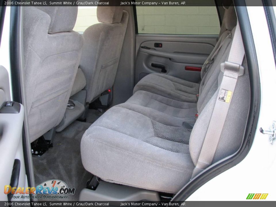 2006 Chevrolet Tahoe LS Summit White / Gray/Dark Charcoal Photo #10