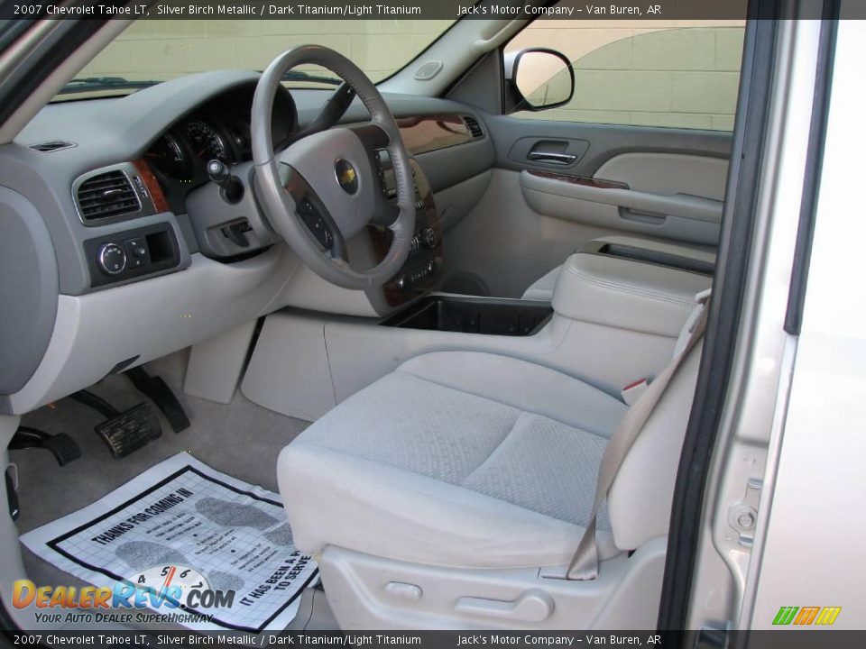 2007 Chevrolet Tahoe LT Silver Birch Metallic / Dark Titanium/Light Titanium Photo #6
