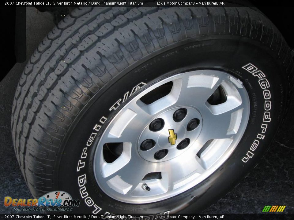 2007 Chevrolet Tahoe LT Silver Birch Metallic / Dark Titanium/Light Titanium Photo #9