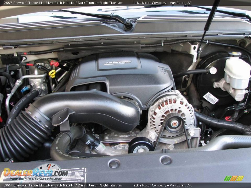 2007 Chevrolet Tahoe LT Silver Birch Metallic / Dark Titanium/Light Titanium Photo #10
