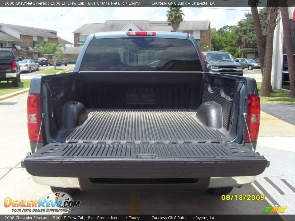 2008 Chevrolet Silverado 1500 LT Crew Cab Blue Granite Metallic / Ebony Photo #3