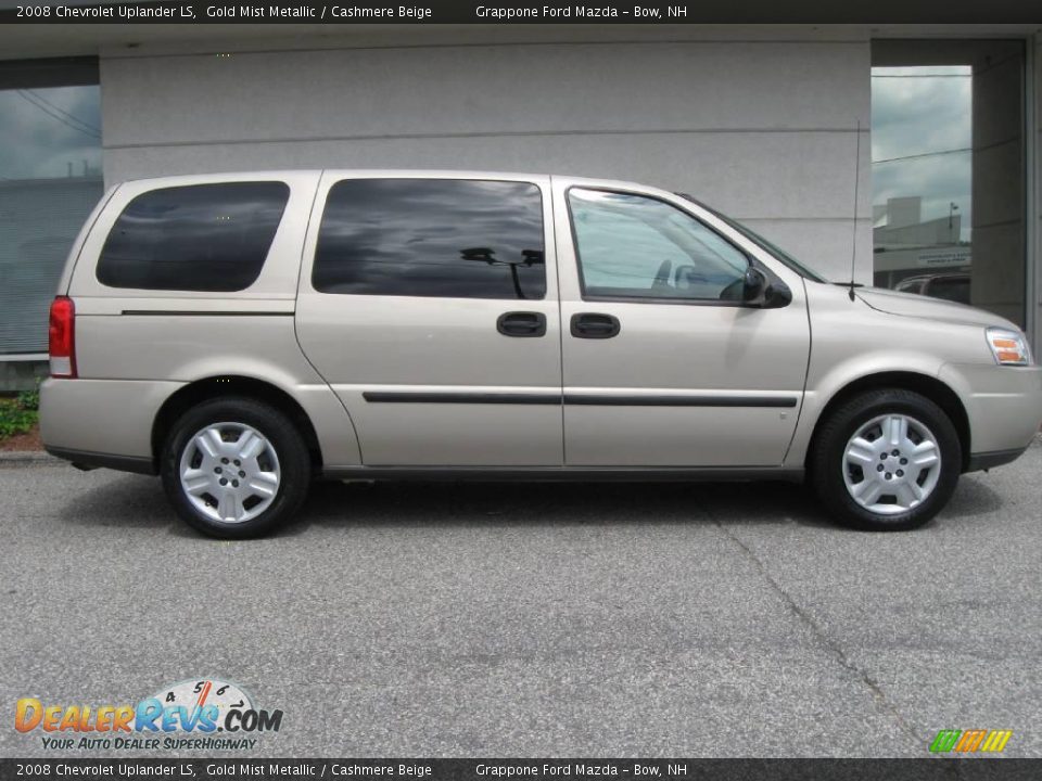 2008 Chevrolet Uplander LS Gold Mist Metallic / Cashmere Beige Photo #2