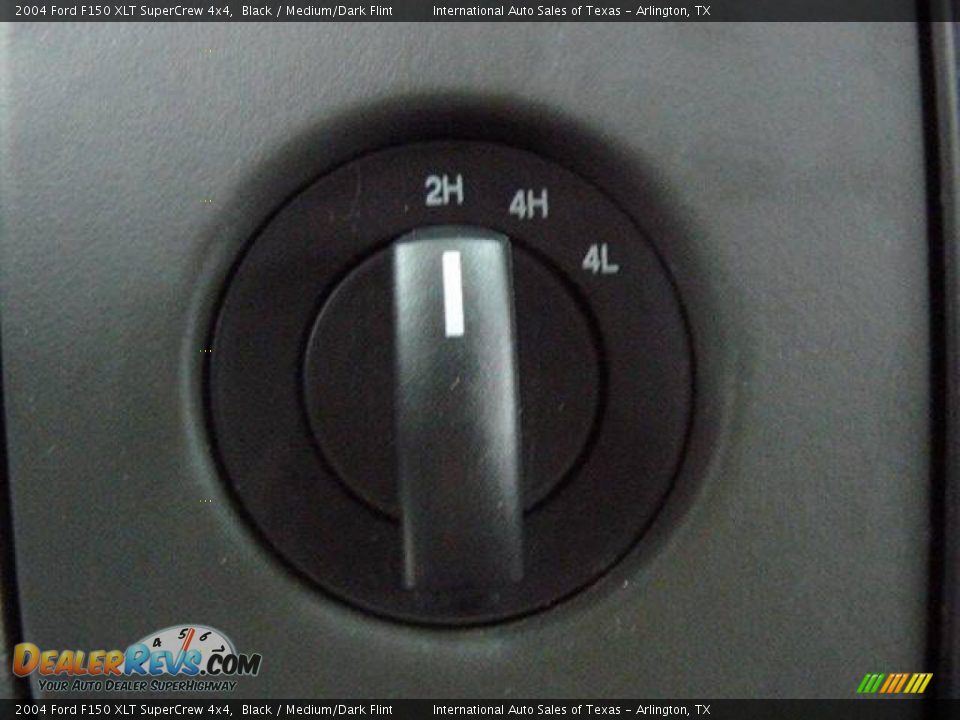 2004 Ford F150 XLT SuperCrew 4x4 Black / Medium/Dark Flint Photo #25