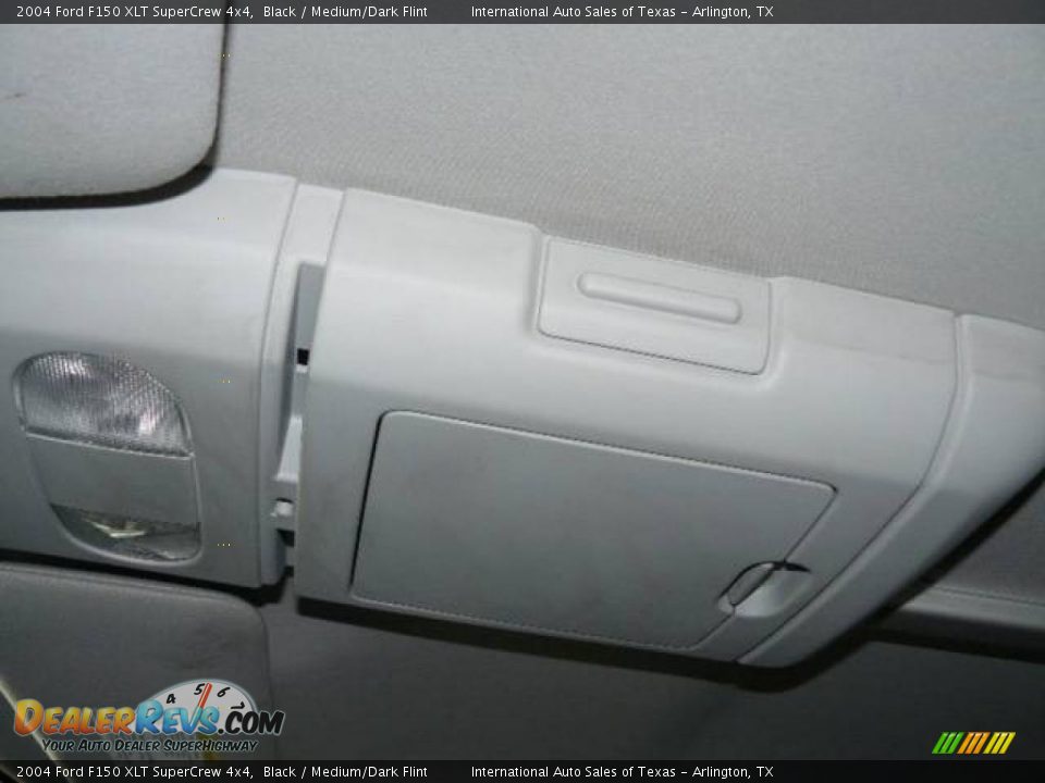 2004 Ford F150 XLT SuperCrew 4x4 Black / Medium/Dark Flint Photo #26