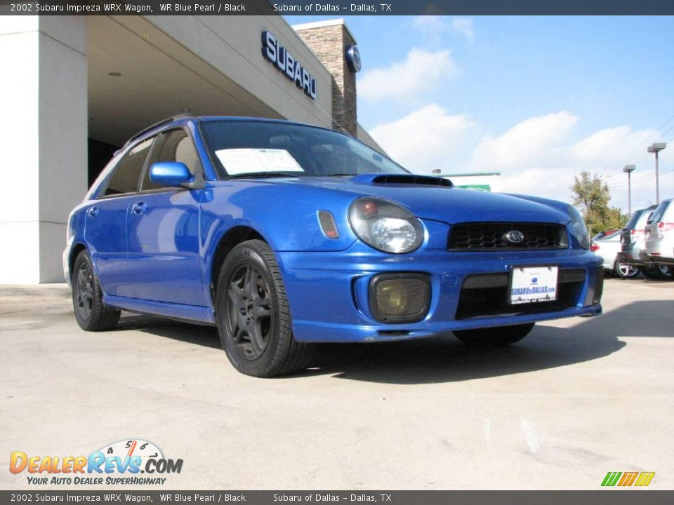 2002 Subaru Impreza WRX Wagon WR Blue Pearl / Black Photo #1