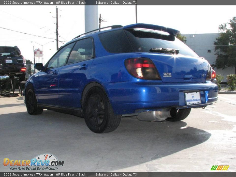 2002 Subaru Impreza WRX Wagon WR Blue Pearl / Black Photo #5