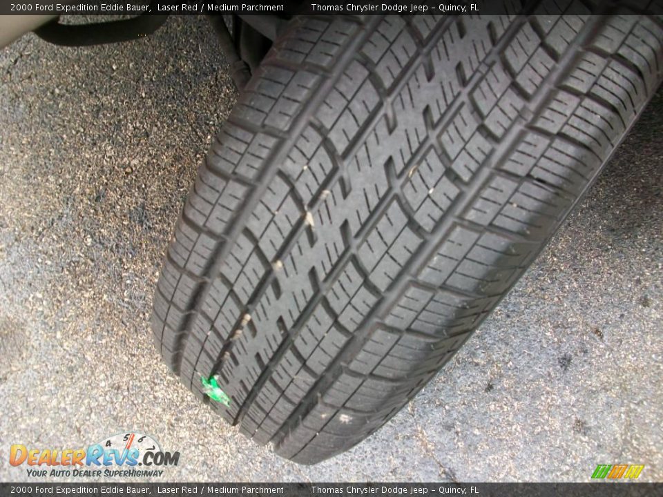 2000 Ford Expedition Eddie Bauer Laser Red / Medium Parchment Photo #20