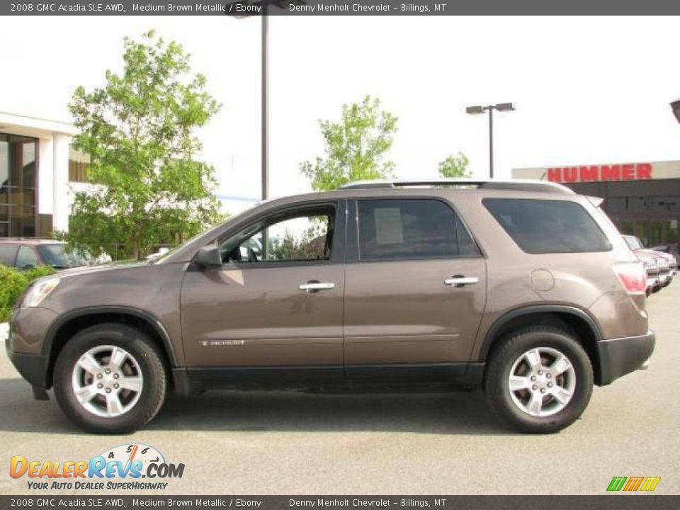 2008 GMC Acadia SLE AWD Medium Brown Metallic / Ebony Photo #1