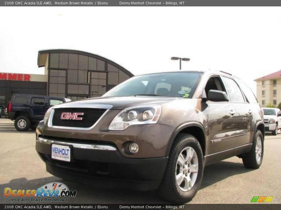 2008 GMC Acadia SLE AWD Medium Brown Metallic / Ebony Photo #2