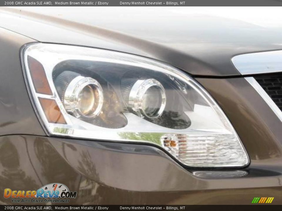 2008 GMC Acadia SLE AWD Medium Brown Metallic / Ebony Photo #4