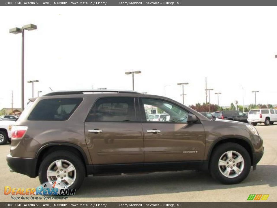 2008 GMC Acadia SLE AWD Medium Brown Metallic / Ebony Photo #5