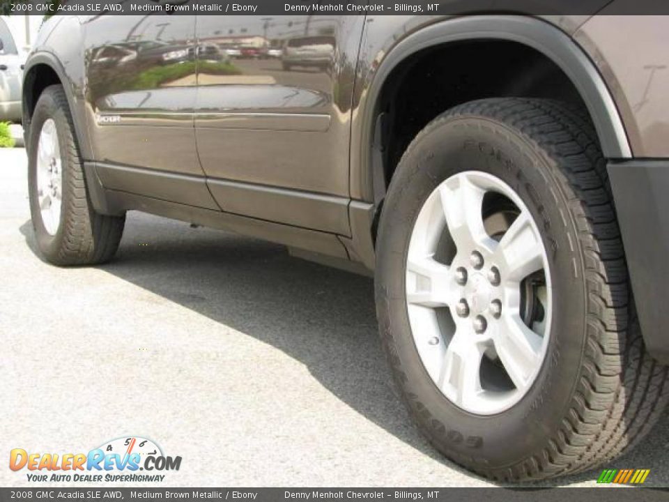 2008 GMC Acadia SLE AWD Medium Brown Metallic / Ebony Photo #8