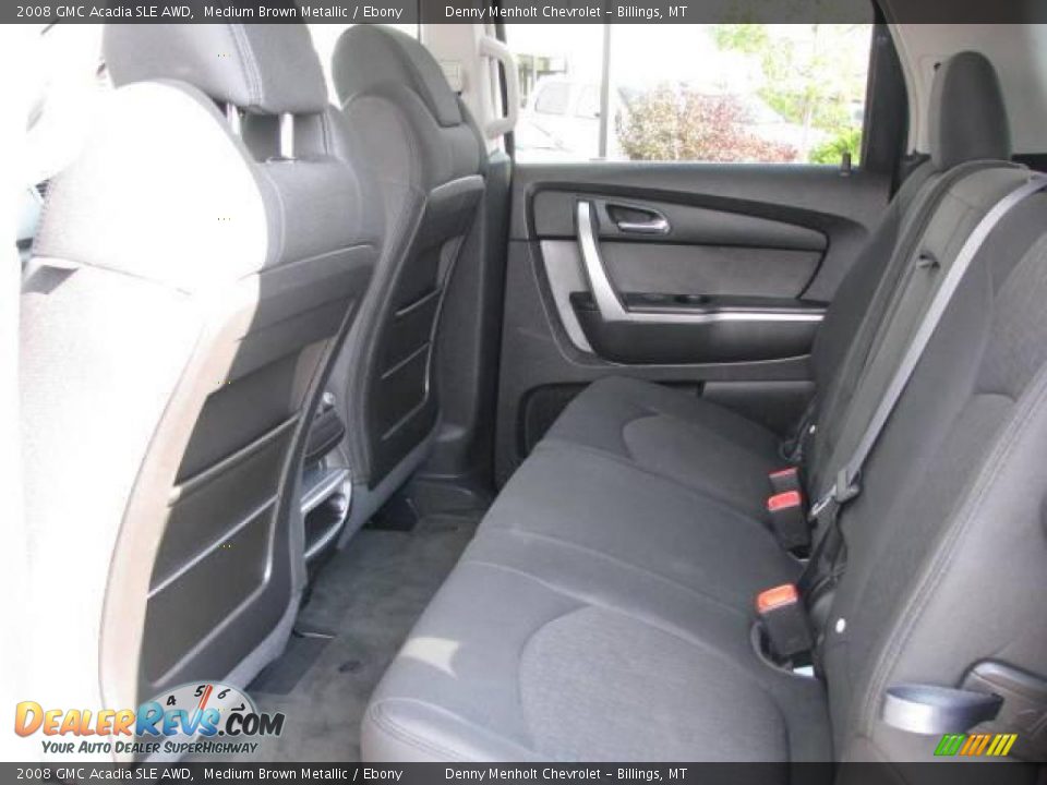 2008 GMC Acadia SLE AWD Medium Brown Metallic / Ebony Photo #10