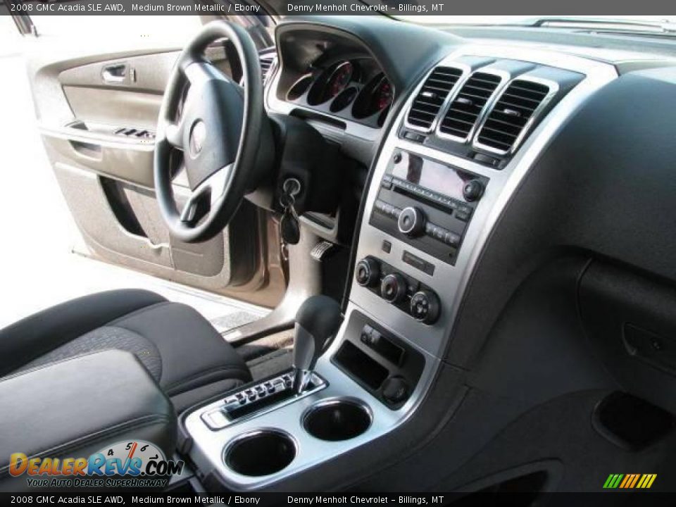 2008 GMC Acadia SLE AWD Medium Brown Metallic / Ebony Photo #13