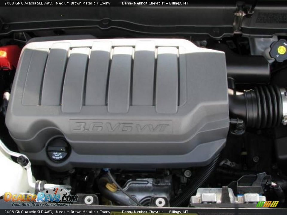 2008 GMC Acadia SLE AWD Medium Brown Metallic / Ebony Photo #16