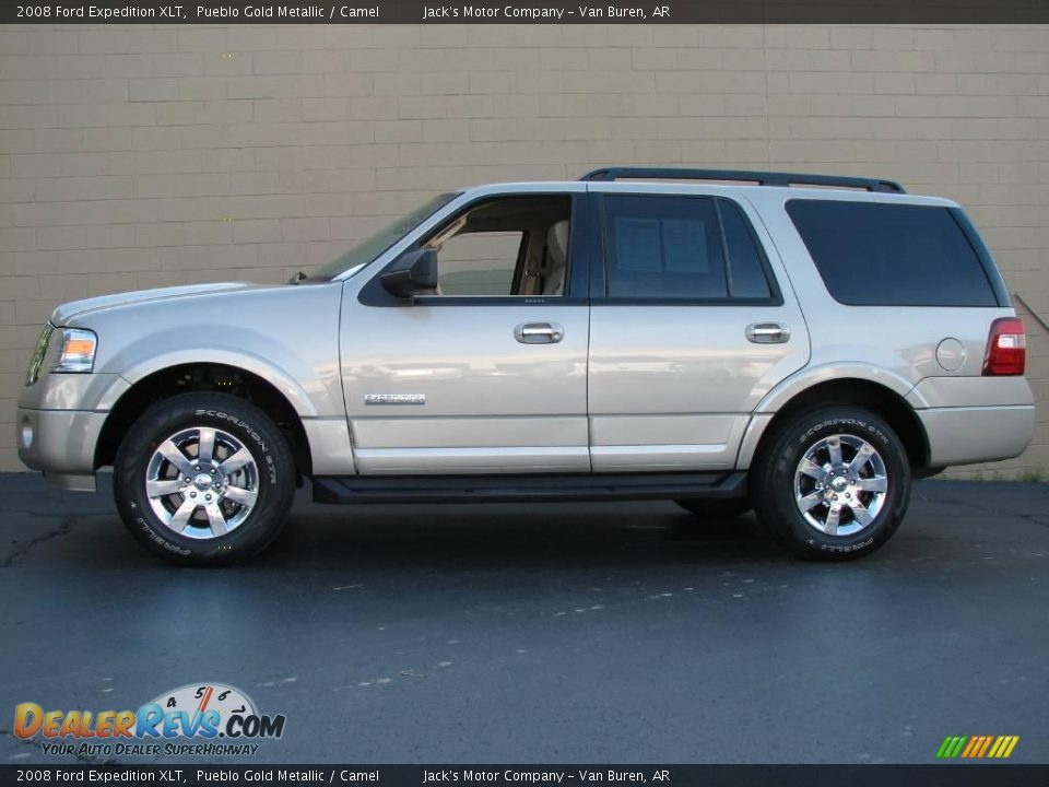 2008 Ford Expedition XLT Pueblo Gold Metallic / Camel Photo #1