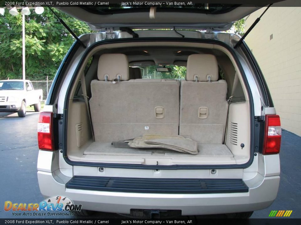 2008 Ford Expedition XLT Pueblo Gold Metallic / Camel Photo #7