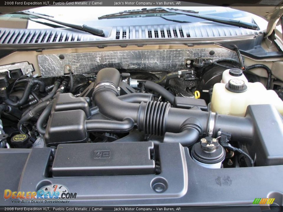 2008 Ford Expedition XLT Pueblo Gold Metallic / Camel Photo #15