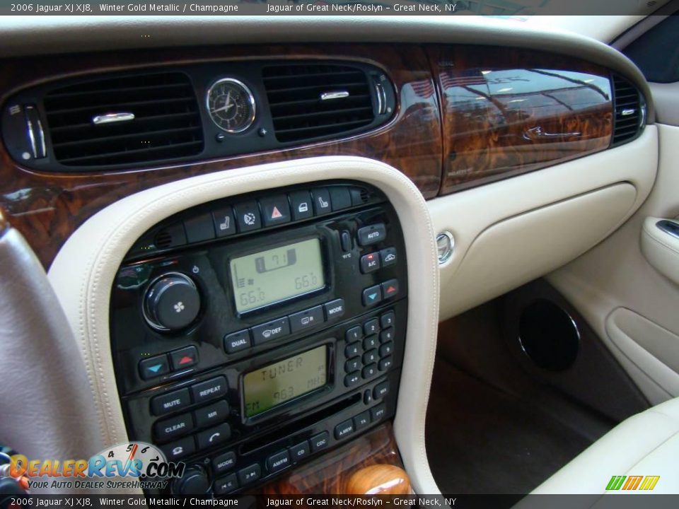 2006 Jaguar XJ XJ8 Winter Gold Metallic / Champagne Photo #13