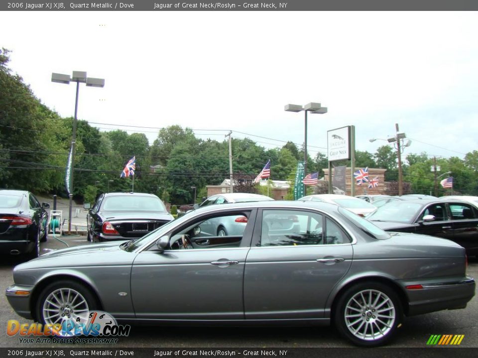 2006 Jaguar XJ XJ8 Quartz Metallic / Dove Photo #3