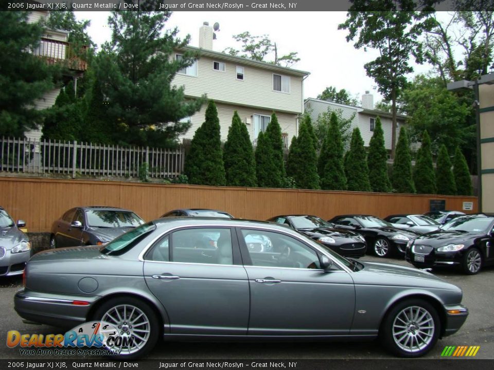 2006 Jaguar XJ XJ8 Quartz Metallic / Dove Photo #7