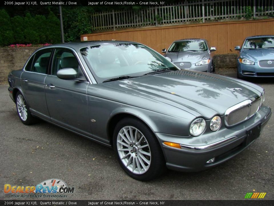 2006 Jaguar XJ XJ8 Quartz Metallic / Dove Photo #8