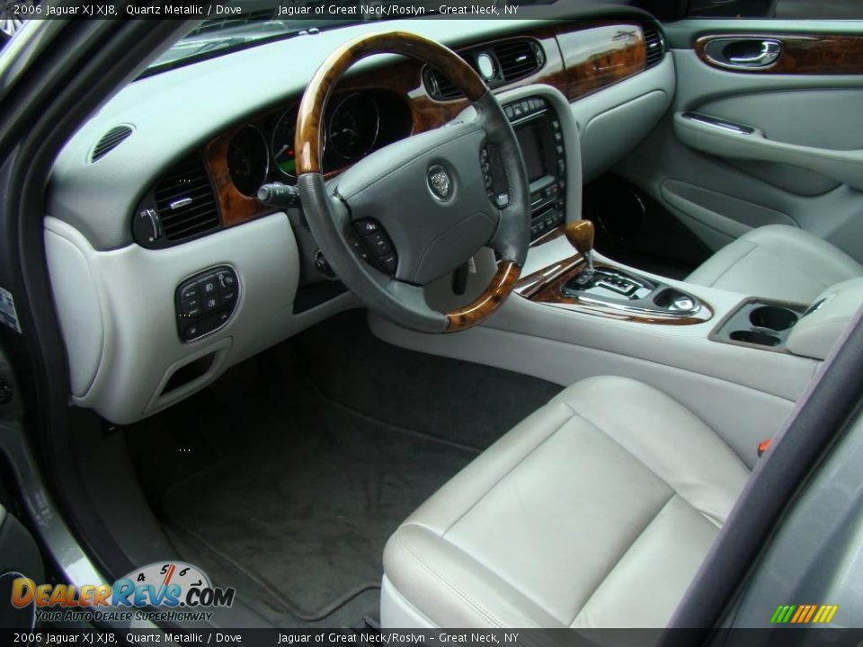 2006 Jaguar XJ XJ8 Quartz Metallic / Dove Photo #12