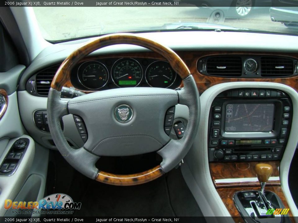 2006 Jaguar XJ XJ8 Quartz Metallic / Dove Photo #13