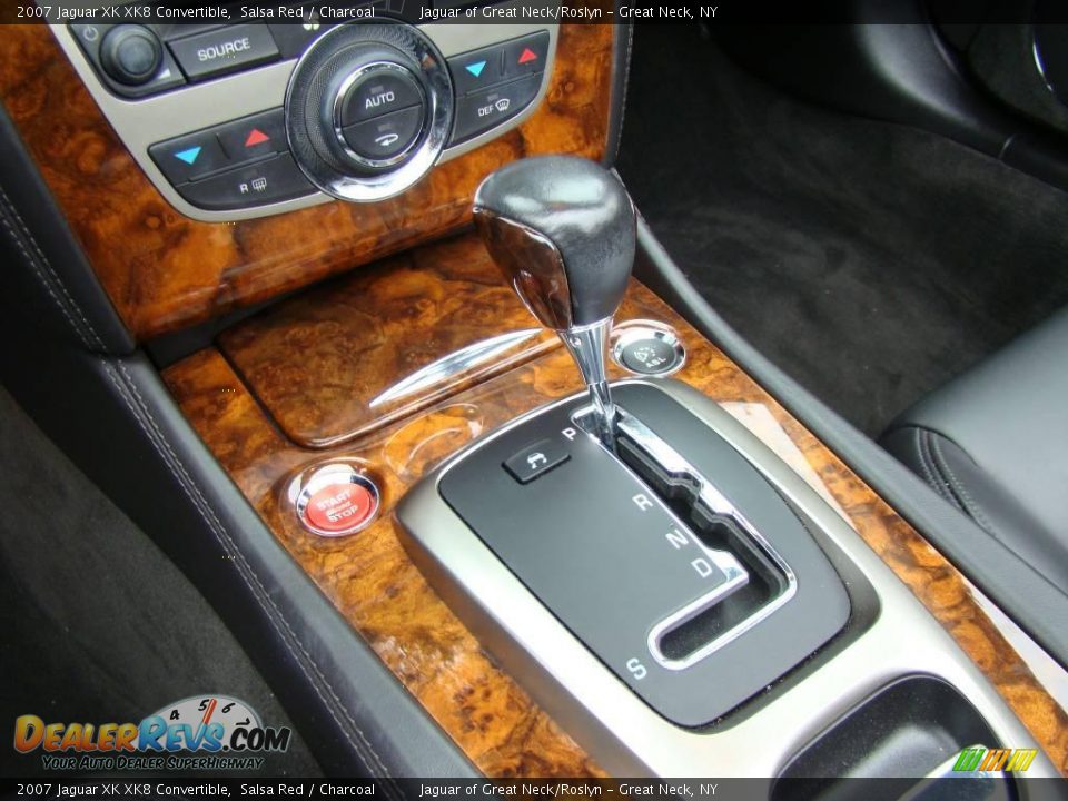 2007 Jaguar XK XK8 Convertible Salsa Red / Charcoal Photo #19