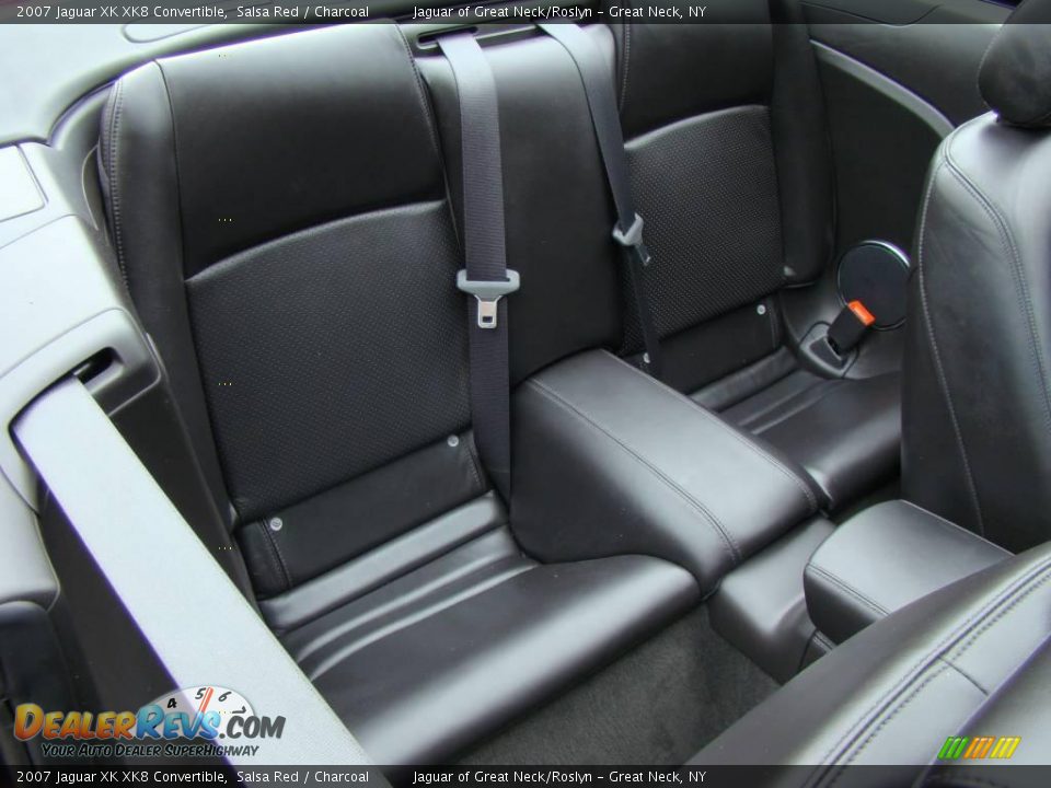 2007 Jaguar XK XK8 Convertible Salsa Red / Charcoal Photo #22