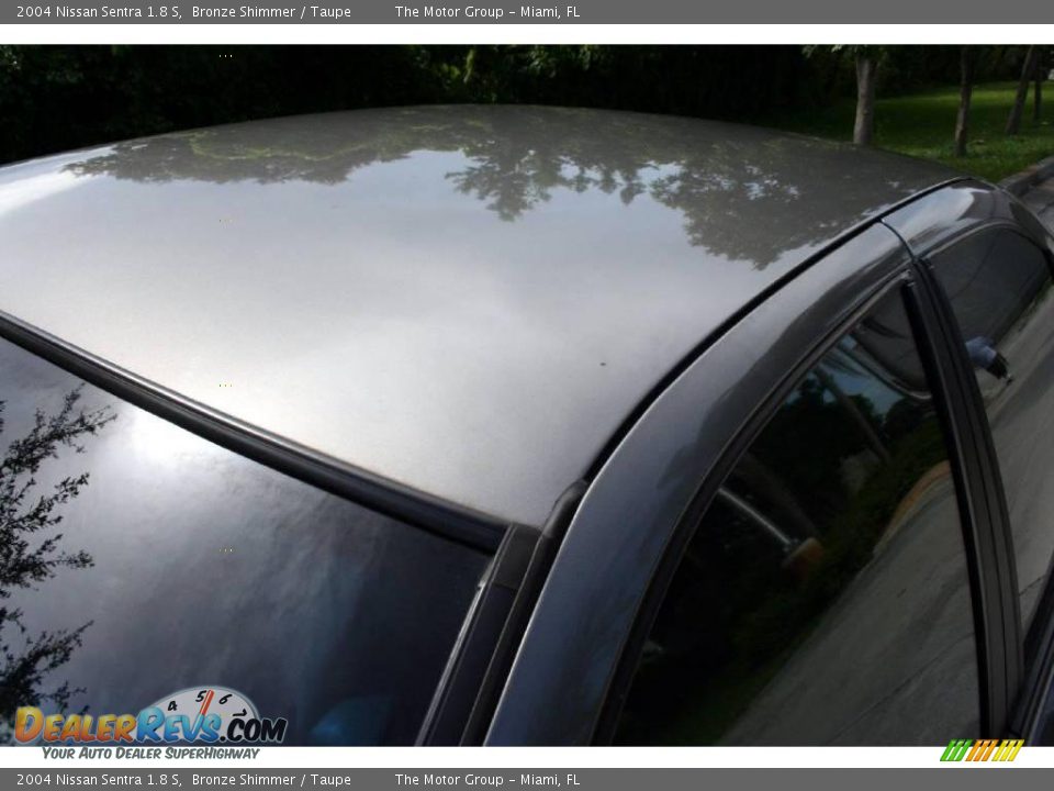 2004 Nissan Sentra 1.8 S Bronze Shimmer / Taupe Photo #17