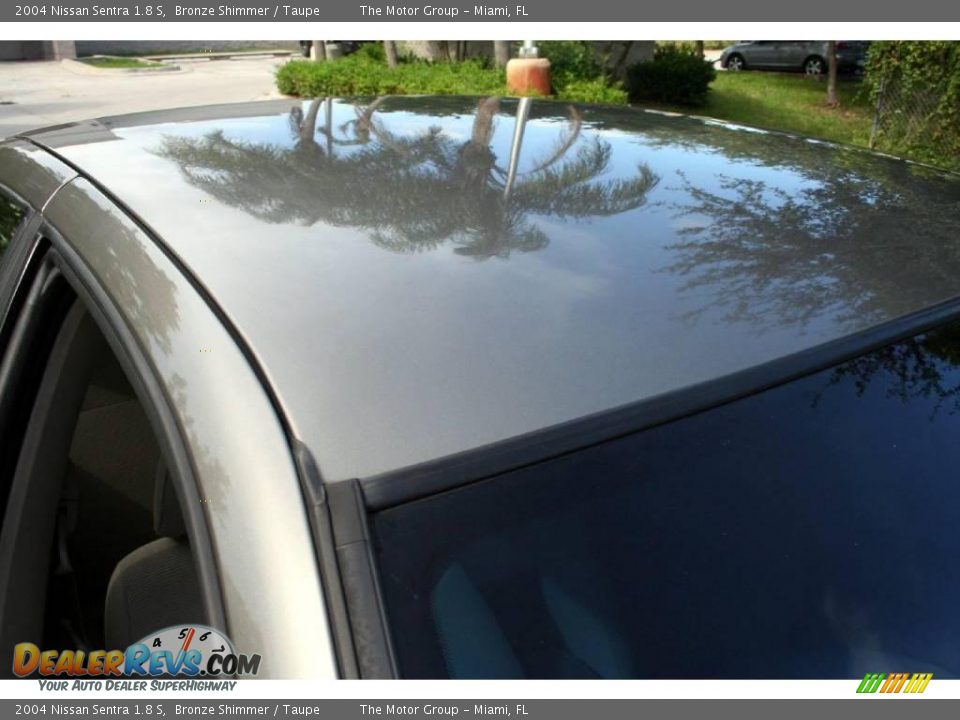 2004 Nissan Sentra 1.8 S Bronze Shimmer / Taupe Photo #18