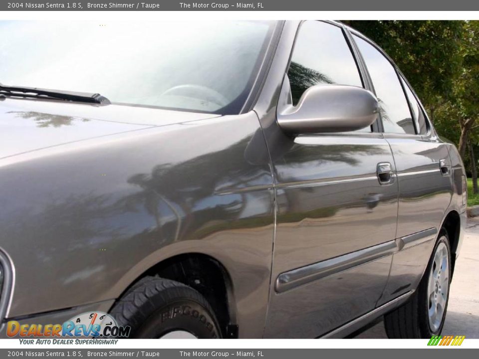 2004 Nissan Sentra 1.8 S Bronze Shimmer / Taupe Photo #20