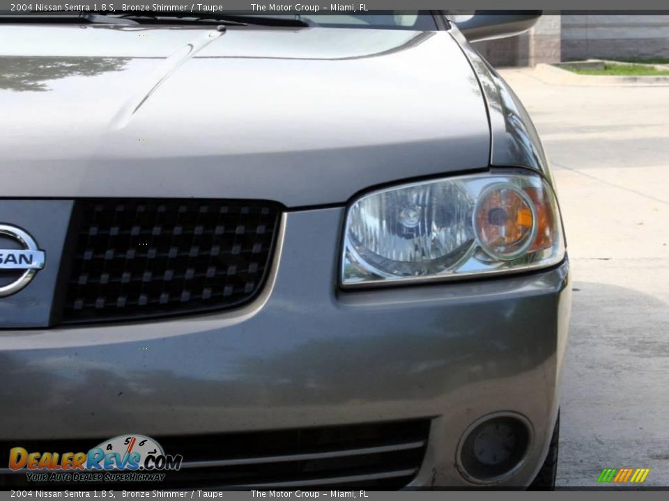 2004 Nissan Sentra 1.8 S Bronze Shimmer / Taupe Photo #22
