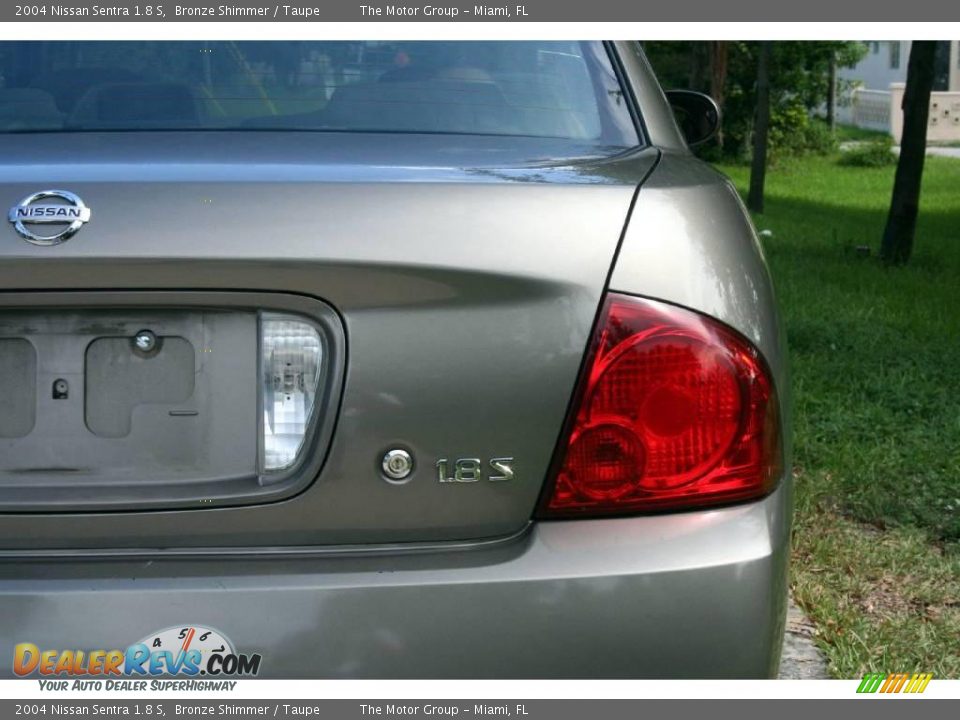 2004 Nissan Sentra 1.8 S Bronze Shimmer / Taupe Photo #24