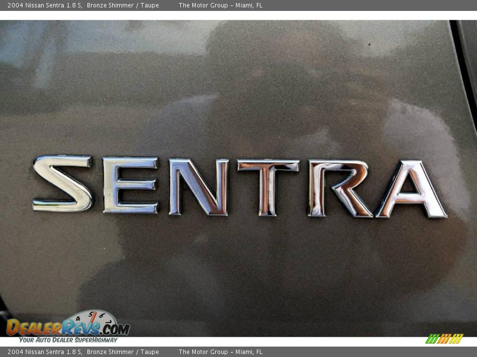 2004 Nissan Sentra 1.8 S Bronze Shimmer / Taupe Photo #28