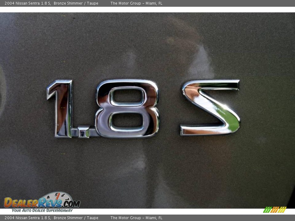 2004 Nissan Sentra 1.8 S Bronze Shimmer / Taupe Photo #29