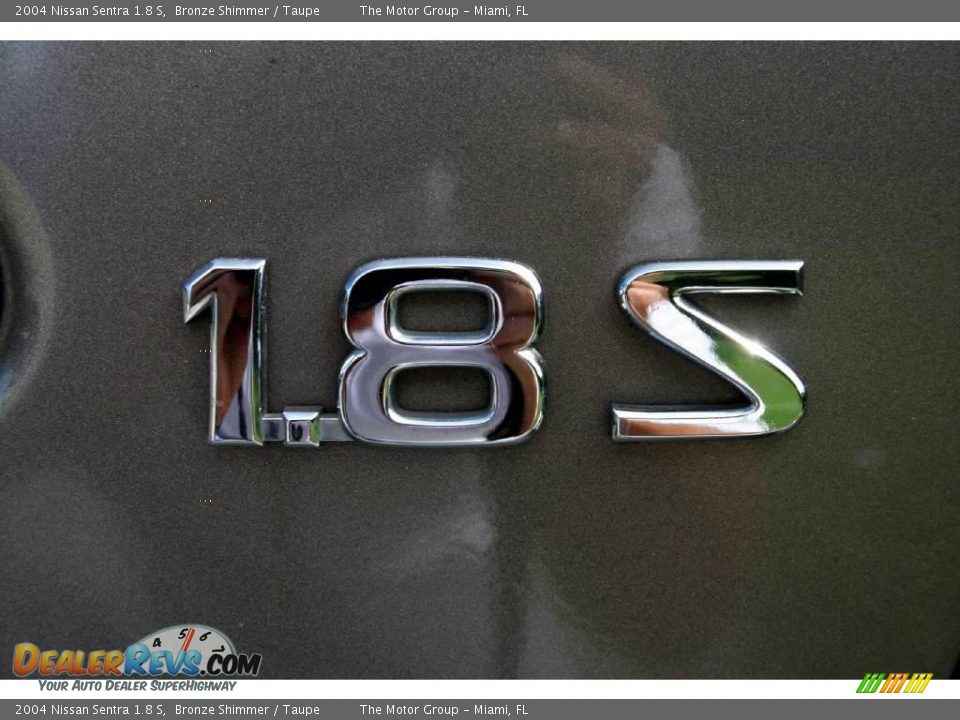 2004 Nissan Sentra 1.8 S Bronze Shimmer / Taupe Photo #30