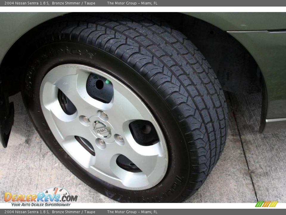 2004 Nissan Sentra 1.8 S Bronze Shimmer / Taupe Photo #31