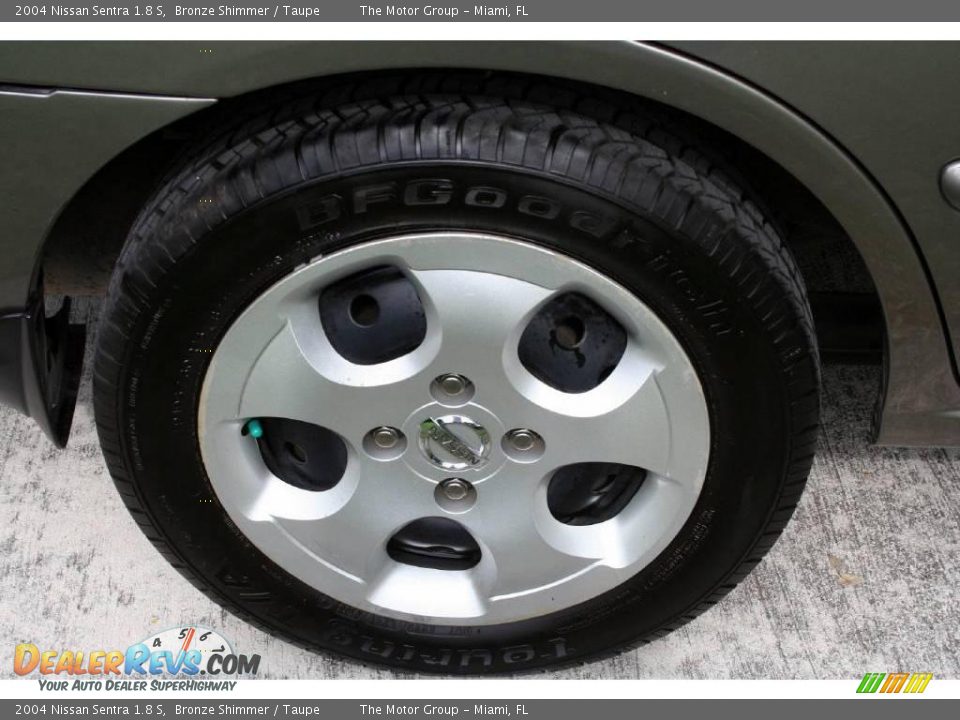 2004 Nissan Sentra 1.8 S Bronze Shimmer / Taupe Photo #33